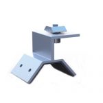 Abrazadera trapezoidal de soporte solar fotovoltaico
